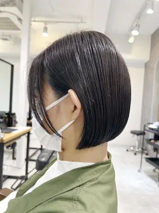 ショート カラー Stir Maison 大宮所属・ryuma/ボブ /透明感カラーのヘアスタイル