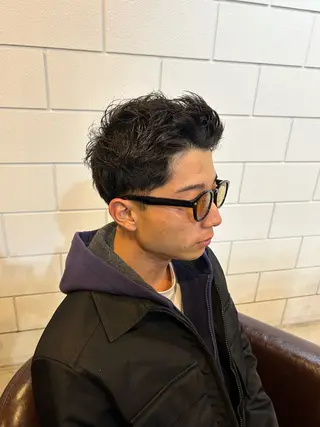 ショート メンズ 相澤 拳のヘアスタイル