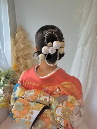 ヘアアレンジ ヘアセット／眉毛カッ ト/Nana〻のヘアスタイル