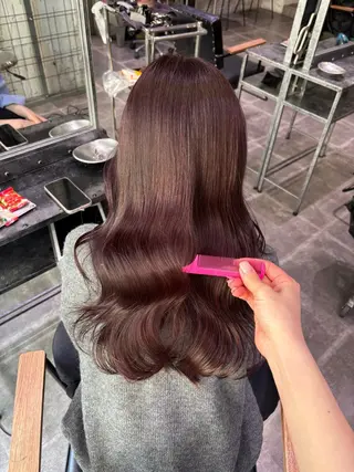 カラー AYANE 韓国ヘア /レイヤーカットのヘアスタイル