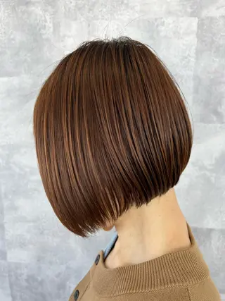 ショート レイヤーカット ✨藤原のヘアスタイル