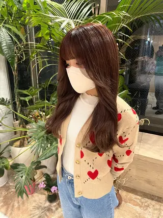ロング カラー 🦖ミニボブ/ボブ /MOEKA🦕のヘアスタイル