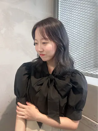 カラー ハイトーン/くすみ カラー seina★のヘアスタイル