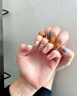 ネイル 甲府市徳行 🧸prunelleのネイルデザイン