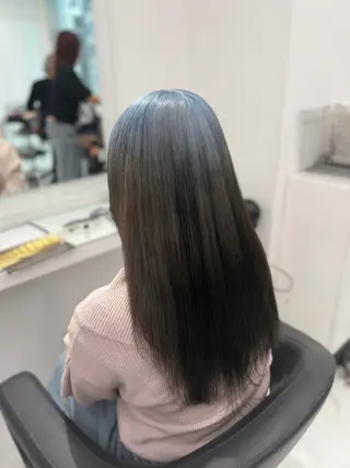 セミロング カラー ❄最強かわいいカラー ❄️MINA❄️のヘアスタイル