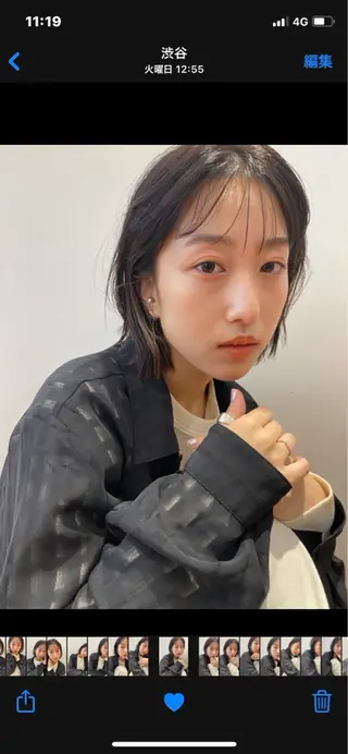 ショート カラー IVORY.所属・🟩ベージュ/ボブ/ ショートヘア/大司のヘアスタイル