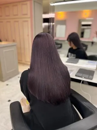 カラー 大人っぽ韓国ヘア🤍 yuma🐈‍⬛のヘアスタイル