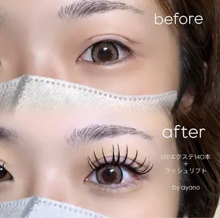 マツエク・マツパ neuu. ayanoのマツエク・マツパデザイン