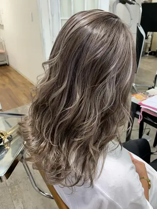 ミディアム カラー 🎀モテ髪ﾐﾙｸﾃｨ ｰ🎀yasunaのヘアスタイル