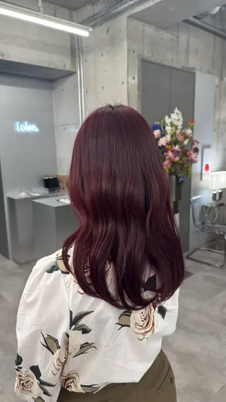 ミディアム shio ハイトーン 💗【福岡天神】のヘアスタイル