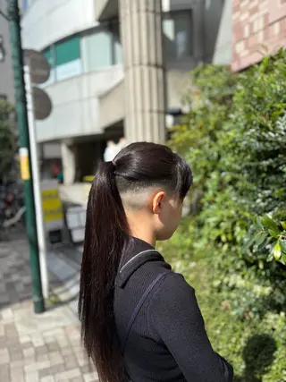 角田リサ /代々木上原のヘアスタイル