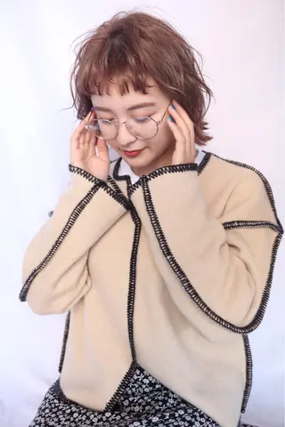 ショート カラー Rely 美空のヘアスタイル