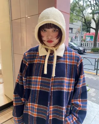 ミディアム カラー riria/ボブ /ブラウンカラー🎀のヘアスタイル