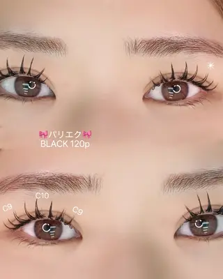 マツエク・マツパ MIZUKI🎀渋谷 束感まつげ/パリエクのマツエク・マツパデザイン