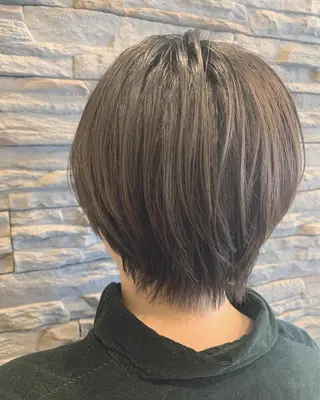 ショート カラー Fika所属・佐藤 匠のヘアスタイル