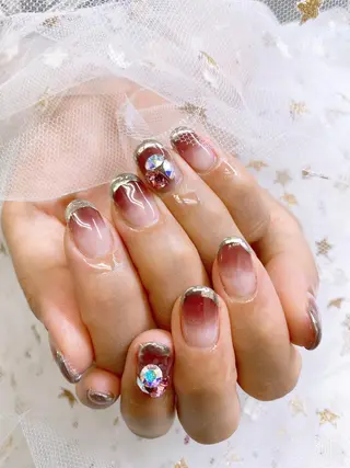 ネイル 🦋ネイルサロン ブラン🌈ゆりのネイルデザイン