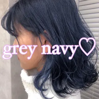 ミディアム カラー パーマ ヘアアレンジ メンズ キッズ ネイル マツエク・マツパ ♡モテ髪/似合わせ♡ 透明感/JUICE♡のヘアスタイル