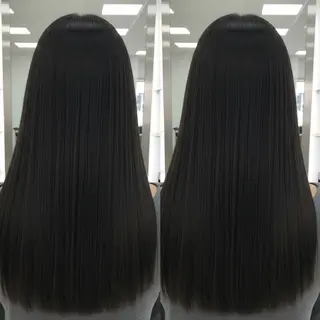 セミロング 【透明感カラー✖️ 髪質改善】カナ🌸のヘアスタイル