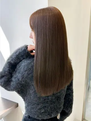 ロング 髪質改善✴️艶ケア 透明感カラー🫧颯太のヘアスタイル