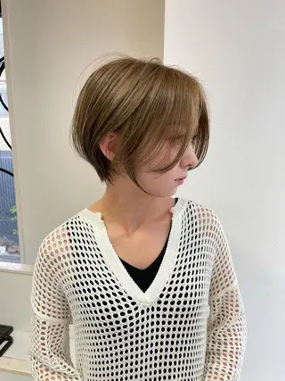 ショート 韓国レイヤー🇰🇷 ReLien西大寺店のヘアスタイル
