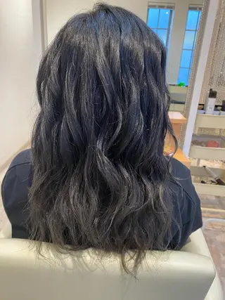 ロング カラー ヘアアレンジ Design Color🐰アユミのヘアスタイル