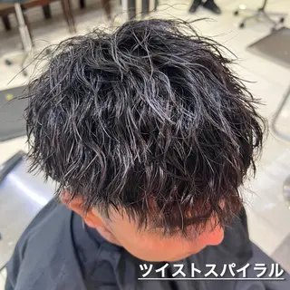 ショート パーマ SENA 再現性 パーマと縮毛矯正のヘアスタイル