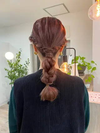 ロング カラー TOKI mahoのヘアスタイル
