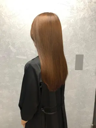 ロング 所渉/韓国レイヤー /ウルフカットのヘアスタイル