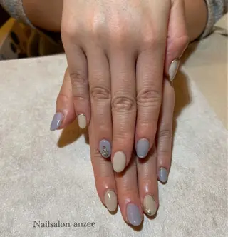 ミディアム sp anzeeのネイルデザイン