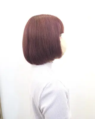 カラー Ruang所属・ツノガイ エリのヘアスタイル