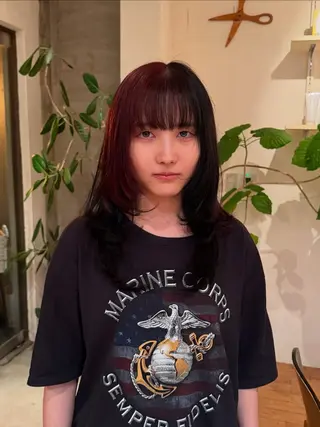 ロング カラー mito.ボブ/ ショート　みなよのヘアスタイル