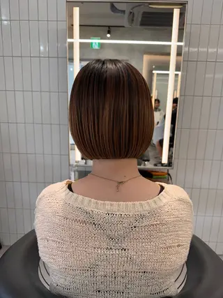 ショート nicoTOKYO 原宿所属・センターパート /メンズ/海野颯生のヘアスタイル