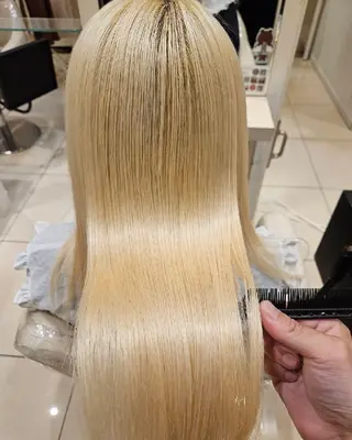 ロング カラー 中村 光樹のヘアスタイル