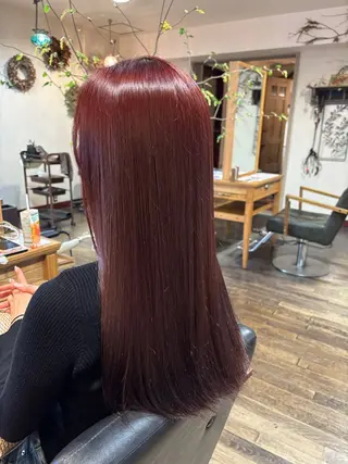 カラー アカリ😸🫶 カラーリスト🧡のヘアスタイル