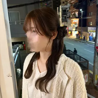 ヘアアレンジ ゆ ののヘアスタイル