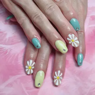 セミロング hs nail salonのネイルデザイン