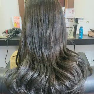 ロング 山中 誠一朗のヘアスタイル