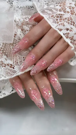 ロング TAKAMATSU RINAのネイルデザイン