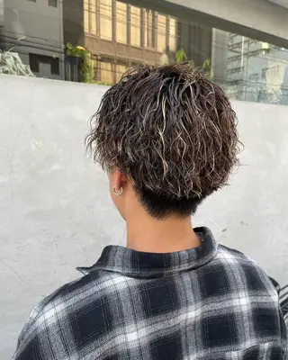 パーマ メンズ AYAKA ／メンズ/四条烏丸/のヘアスタイル