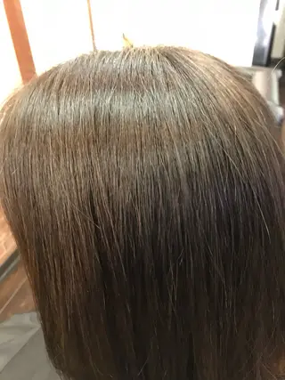 ミディアム カラー 桧山 真のヘアスタイル