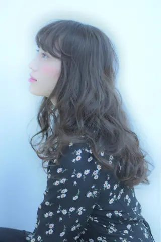 ロング カラー パーマ Blossom大塚 ディレクター永野のヘアスタイル