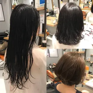 ショート カラー ヘアアレンジ SALOWIN Frente店所属・個室で似合わせ好印象 🧡外山弥千代のヘアスタイル