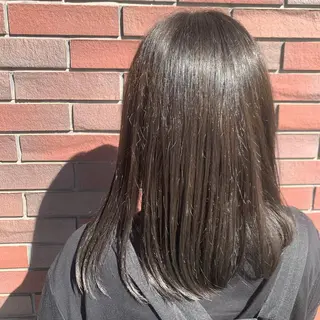 セミロング カラー ヘアアレンジ 古沢 みづきのヘアスタイル