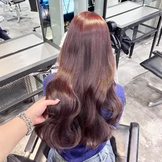 ミディアム カラー ヘアアレンジ 🎀モテ暖色× エクステ🎀あかりのヘアスタイル