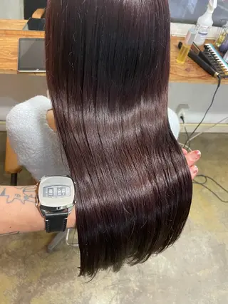 セミロング カラー 💎髪質改善💎 デザイナーshinのヘアスタイル