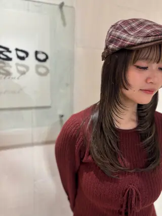 ロング yui🥀/ボブ /暖色/レディースのヘアスタイル