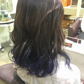 セミロング カラー ヘアアレンジ 中村 碧のヘアスタイル
