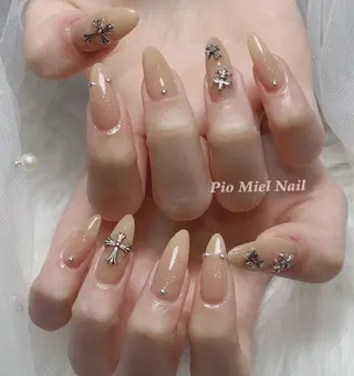 ネイル HANA 長さだしのネイルデザイン