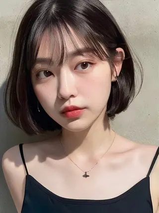 ショート LEVIJU hair所属・韓国ヘア🕊村上 ののこ🕊のヘアスタイル