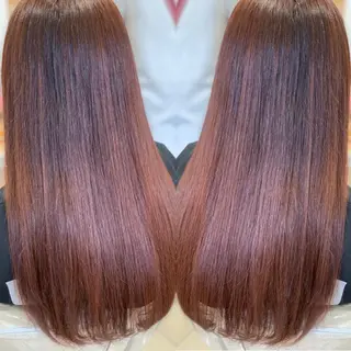 ロング カラー 🩵波巻き／ツイスパ HARU💎のヘアスタイル